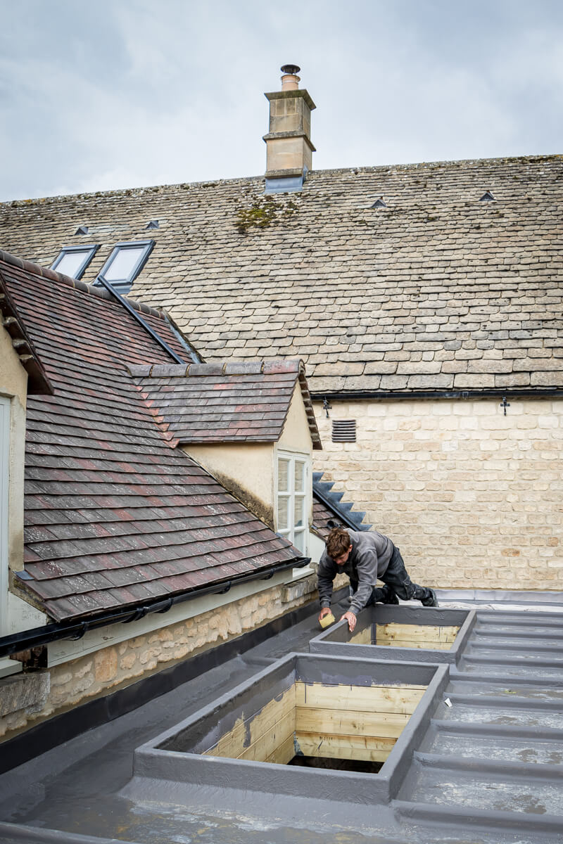 Barleybrook Retreat is a hive of activity this week as progress continues across every part of the project.