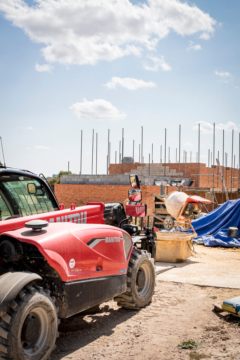 Jobe’s Barn is making excellent progress, with the new home’s footprint and internal layout now clearly taking shape.