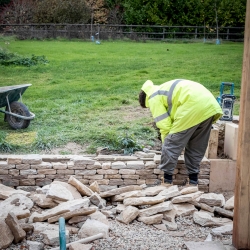 Clarke Construction Group team on site at Barleybrook Retreat