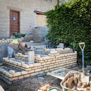 Clarke Construction Group team on site at Elmstead House