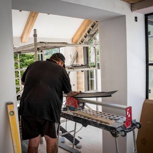 Clarke Construction Group team on site at Newlands