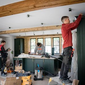 Clarke Construction Group team on site at Newlands