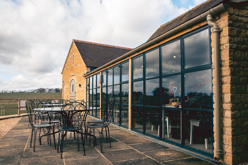 The main focus of this extension was the stunning location and countryside views, therefore opting for a full frontage glass wall for customers to enjoy was a must.