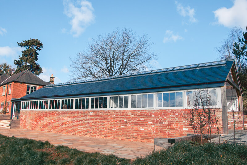 The original windows and rooflights were removed, refurbished and refitted to meet the conservation officer's requirements.