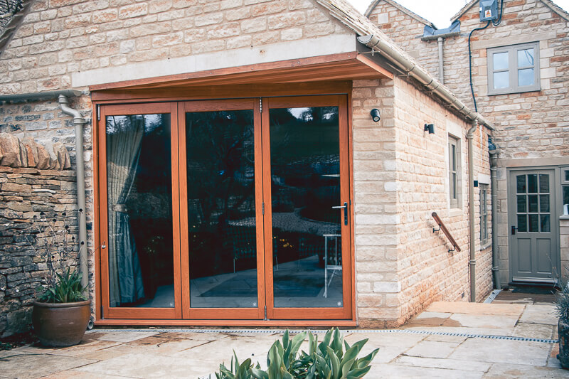 Large extension to the rear to greatly expand the living space.