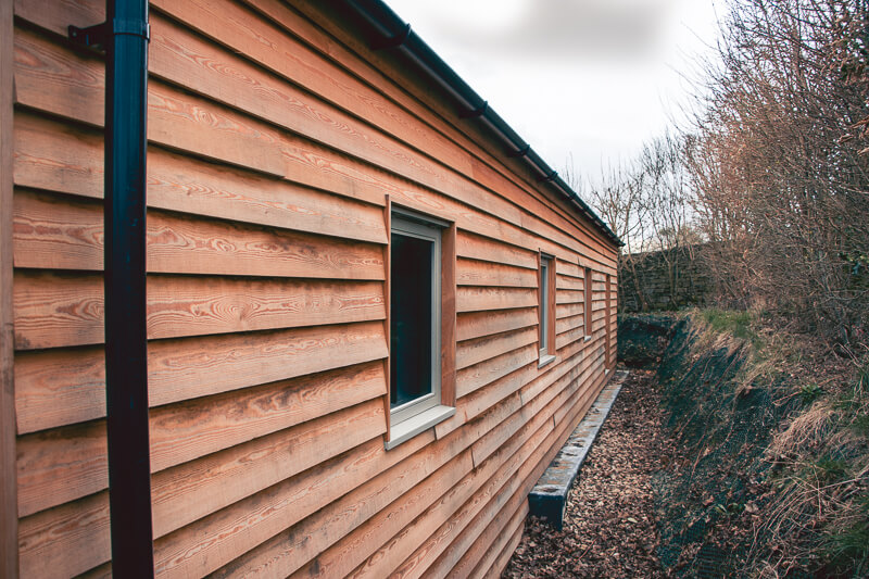 Damp proofing and combined retaining wall done in traditional lead work as per the architect’s specification.