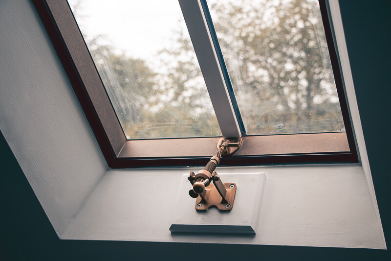 A new traditional rooflight was installed in keeping with the building's Grade II status.